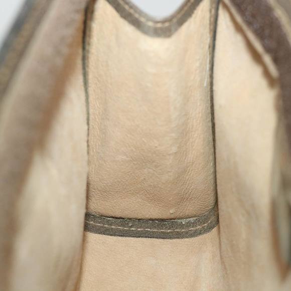 GUCCI GG Supreme Web Sherry Line Clutch Bag Beige Red 41 014 2125 23 Auth yk9483 - Picture 11 of 16